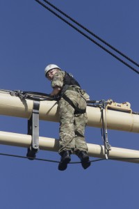 Cadet on Rigging