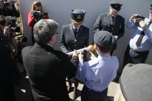 Torch handover